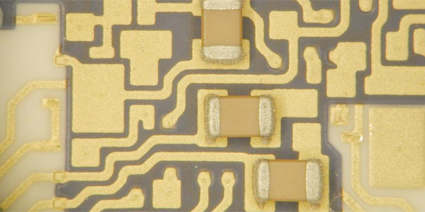 Gold Coated Thick Film Substrates